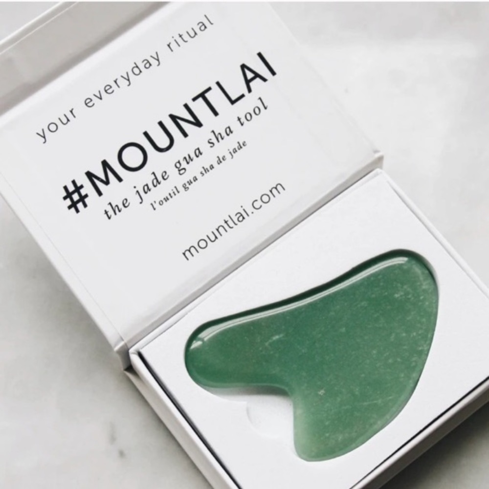 NWT Mount Lai Jade Gua Sha Tool